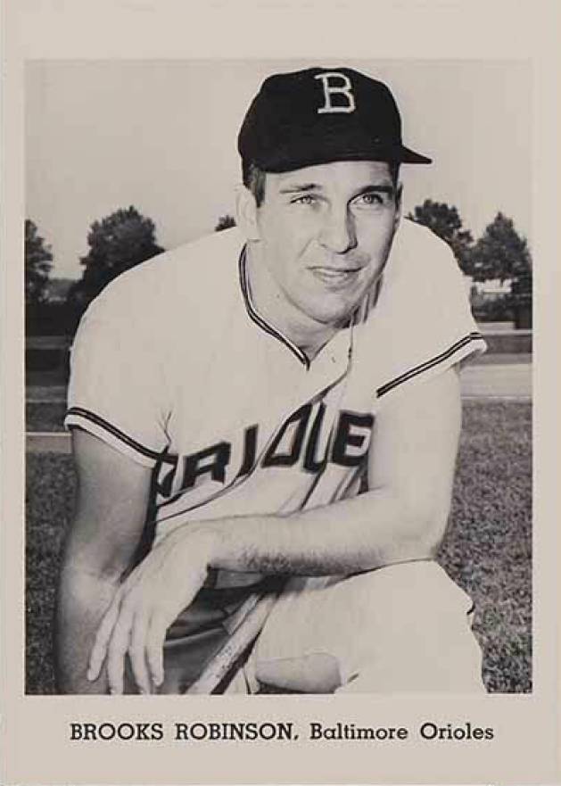 1962 Jay Publishing Photos-Type 2 Brooks Robinson # Baseball Card