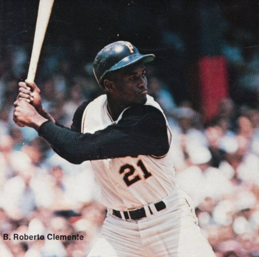 1976 Sportstix Roberto Clemente #B Baseball Card