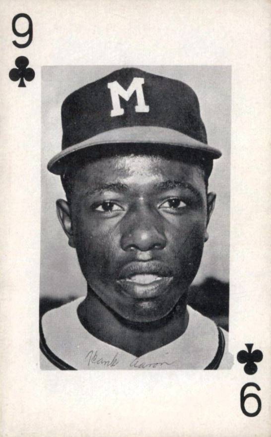 1962 Pittsburgh Exhibits Hank Aaron # Baseball Card