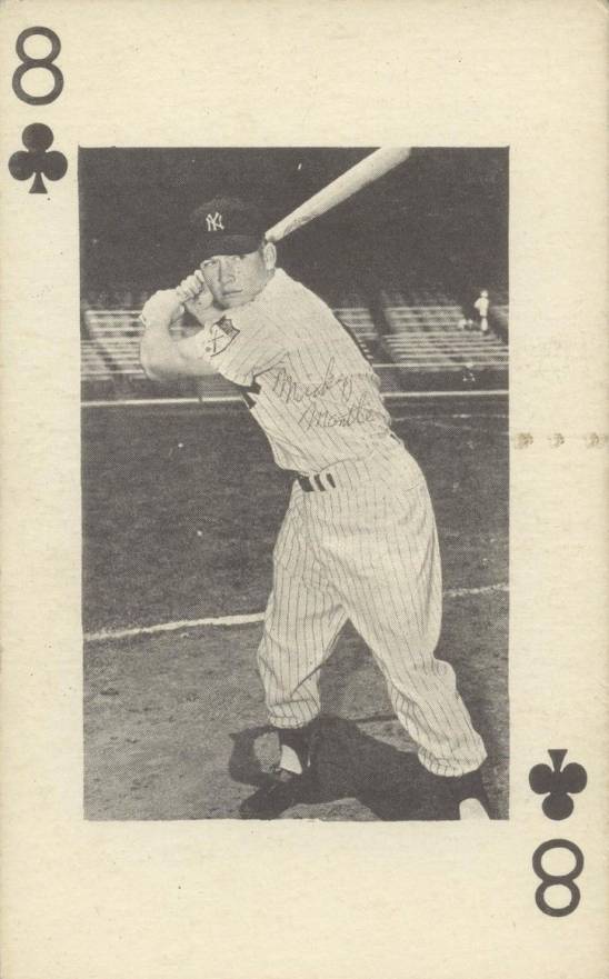 1962 Pittsburgh Exhibits Mickey Mantle # Baseball Card