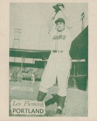 1949 Hage's Dairy Les Fleming # Baseball Card