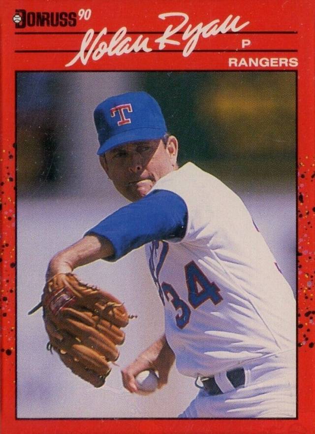 1990 Donruss Nolan Ryan #166 Baseball Card