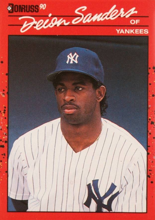 1990 Donruss Deion Sanders #427 Baseball Card