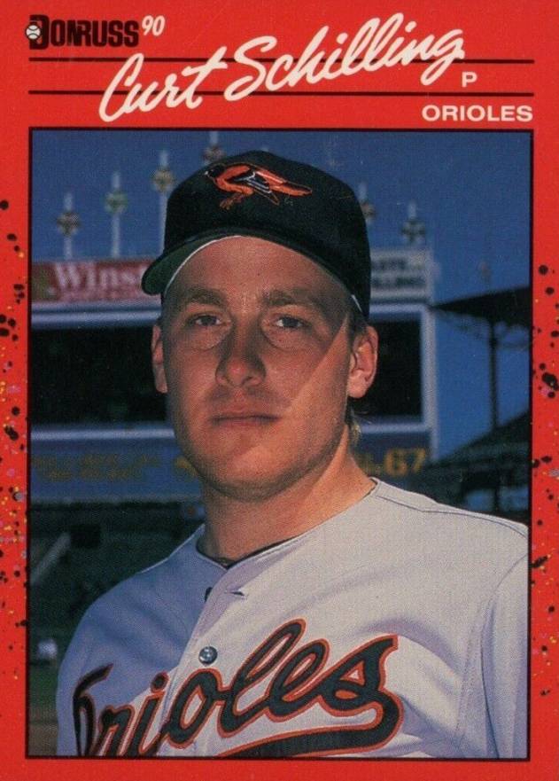 1990 Donruss Curt Schilling #667 Baseball Card