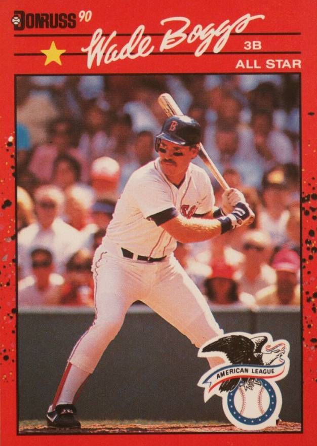 1990 Donruss Wade Boggs #712 Baseball Card