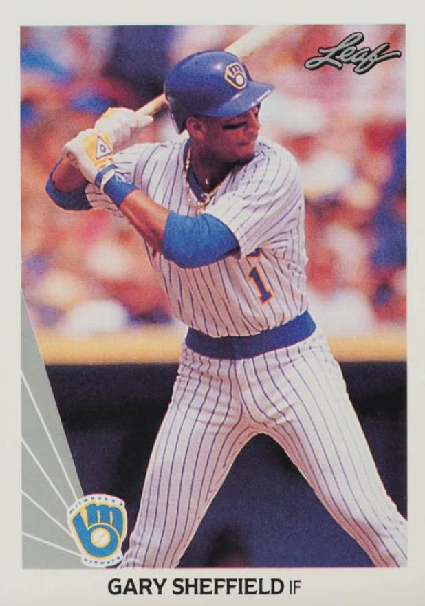 1990 Leaf Gary Sheffield #157 Baseball Card