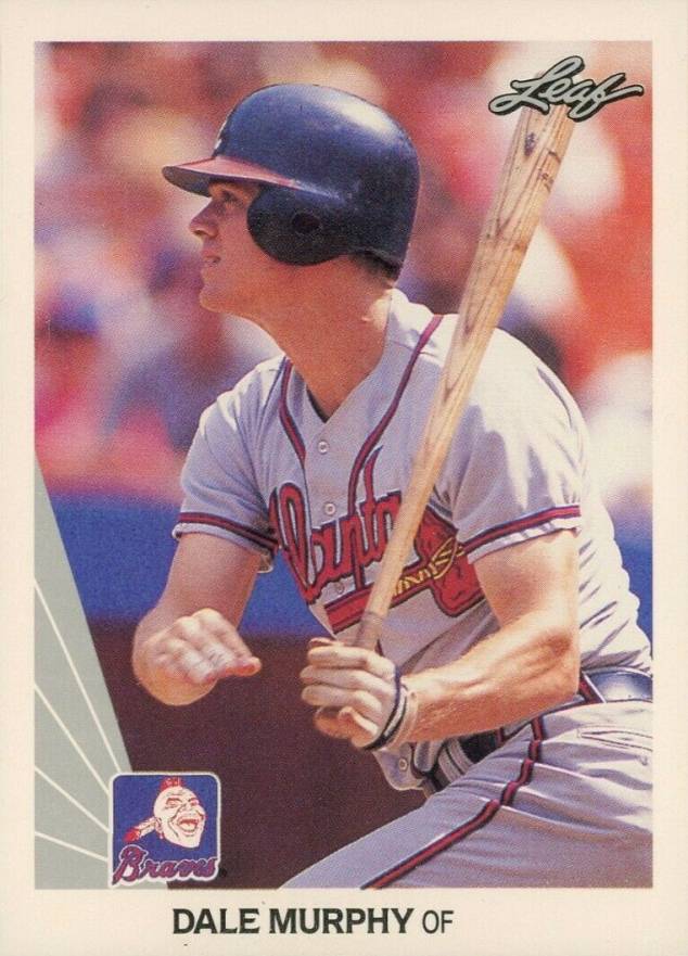 1990 Leaf Dale Murphy #243 Baseball Card