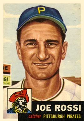 1953 Topps Joe Rossi #74 Baseball Card