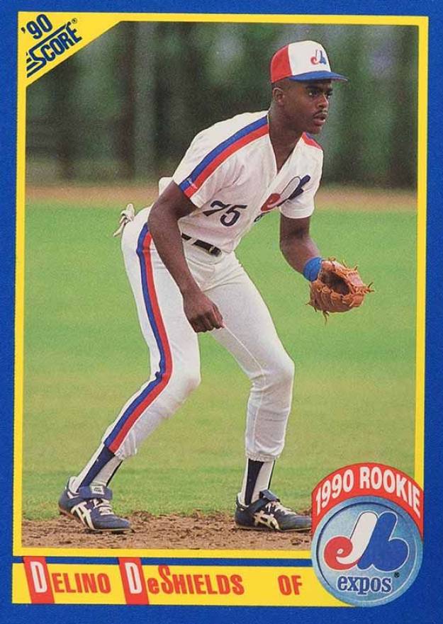 1990 Score Delino DeShields #645 Baseball Card