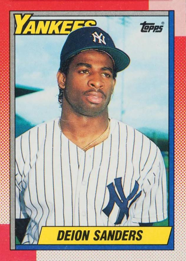 1990 Topps Deion Sanders #61 Baseball Card