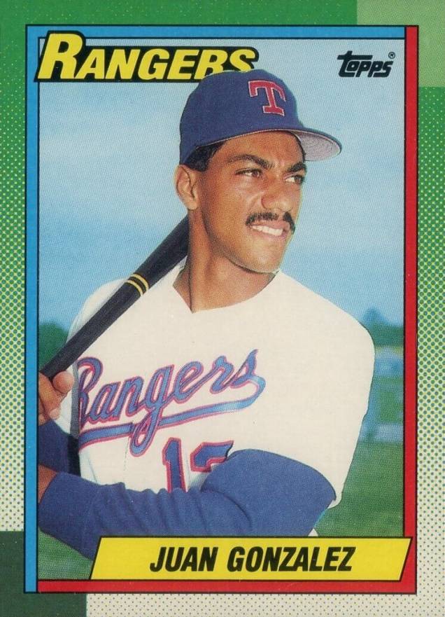 1990 Topps Juan Gonzalez #331 Baseball Card