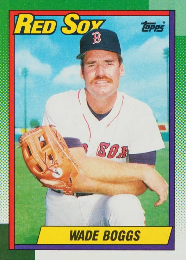 1990 Topps Wade Boggs #760 Baseball Card