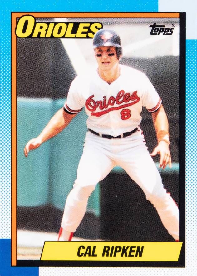 1990 Topps Tiffany Cal Ripken Jr. #570 Baseball Card