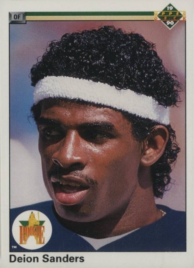 1990 Upper Deck Deion Sanders #13 Baseball Card