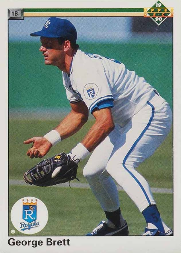 1990 Upper Deck George Brett #124 Baseball Card