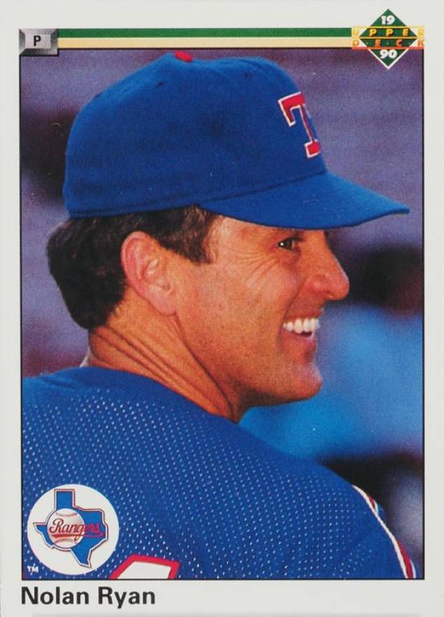 1990 Upper Deck Nolan Ryan #544 Baseball Card