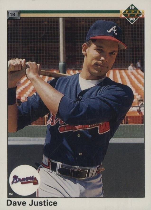 1990 Upper Deck Dave Justice #711 Baseball Card