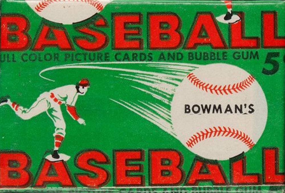 1954 Bowman Wax Pack #WP Baseball Card