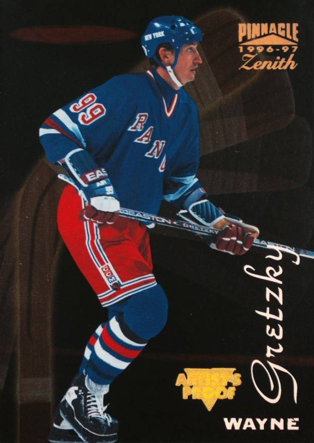 1996 Zenith  Wayne Gretzky #13 Hockey Card