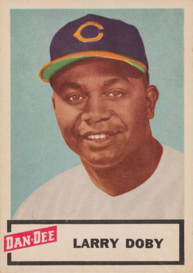 1954 Dan-Dee Potato Chips Larry Doby # Baseball Card