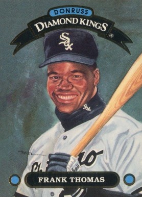 1992 Donruss Diamond Kings Frank Thomas #DK-8 Baseball Card