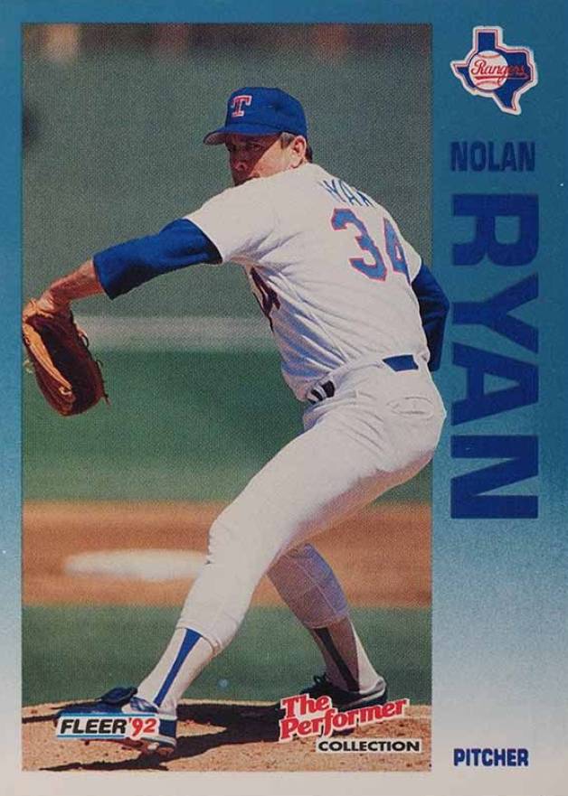 1992 Fleer 7-Eleven/Citgo Nolan Ryan #1 Baseball Card