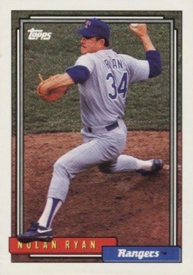 1992 Topps Nolan Ryan #1 Baseball Card