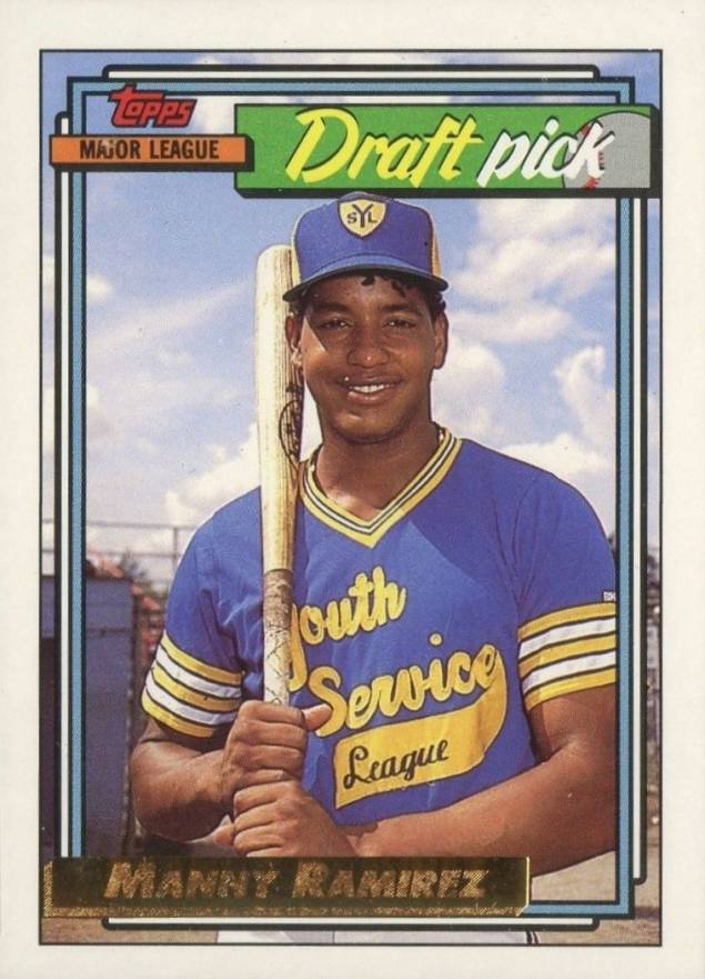 1992 Topps Gold Manny Ramirez #156 Baseball Card