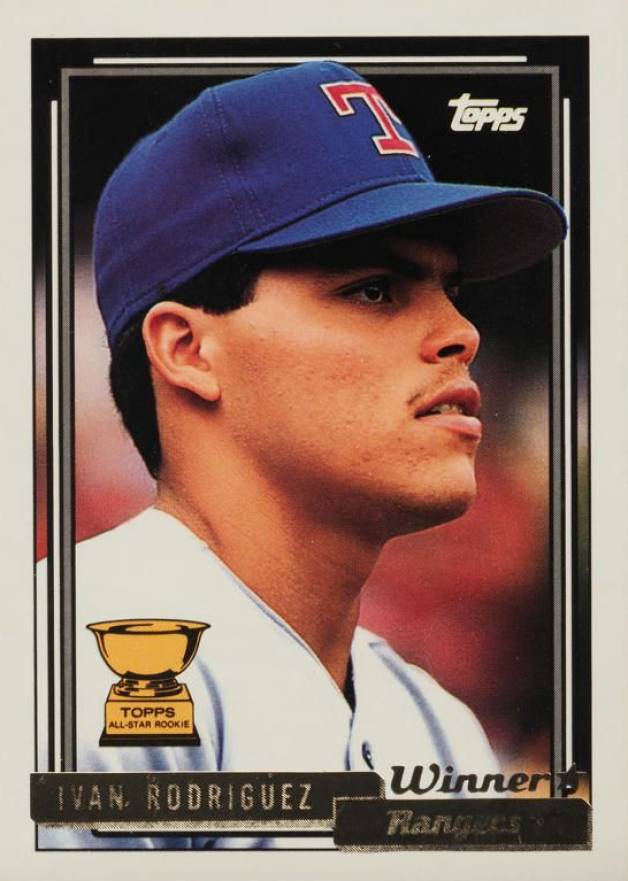 1992 Topps Gold Ivan Rodriguez #78 Baseball Card