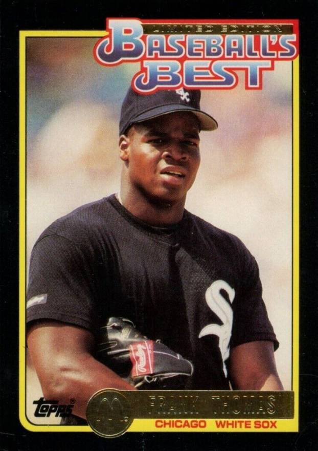 1992 Topps McDonalds Baseballs Best Frank Thomas #25 Baseball Card