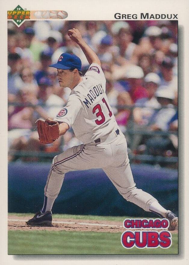 1992 Upper Deck Greg Maddux #353 Baseball Card