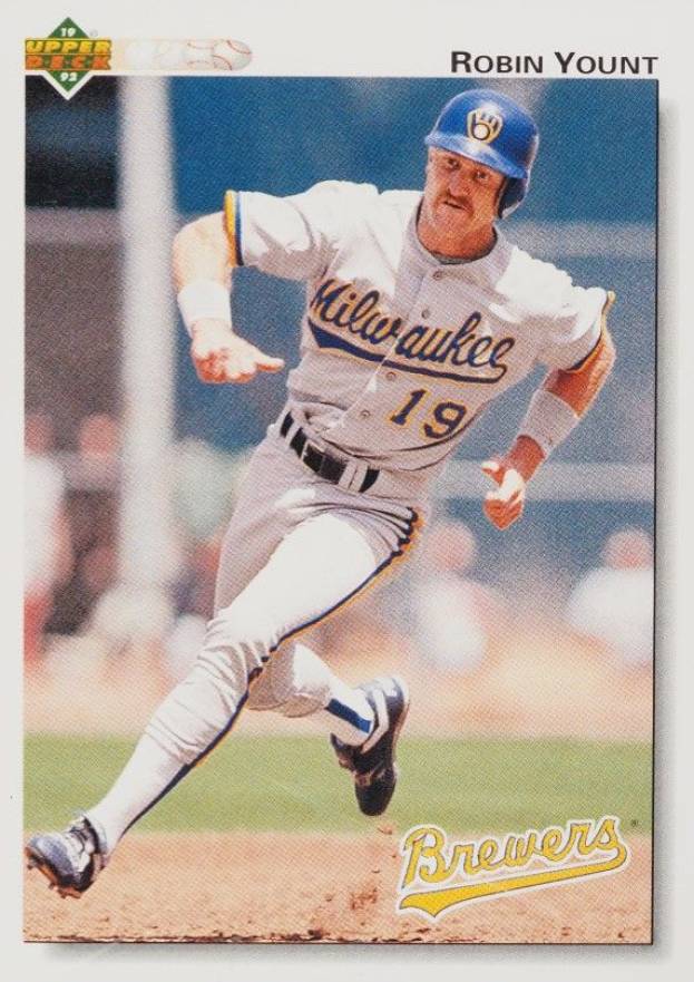 1992 Upper Deck Robin Yount #456 Baseball Card