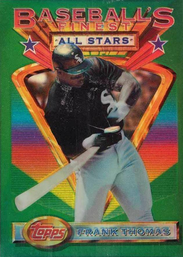 1993 Finest Frank Thomas #102 Baseball Card