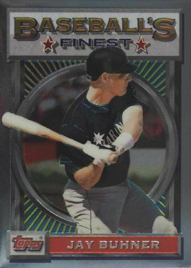 1993 Finest Jay Buhner #124 Baseball Card