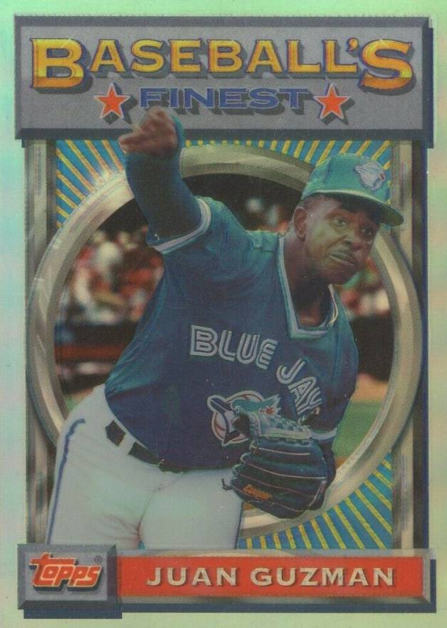 1993 Finest Juan Guzman #56 Baseball Card