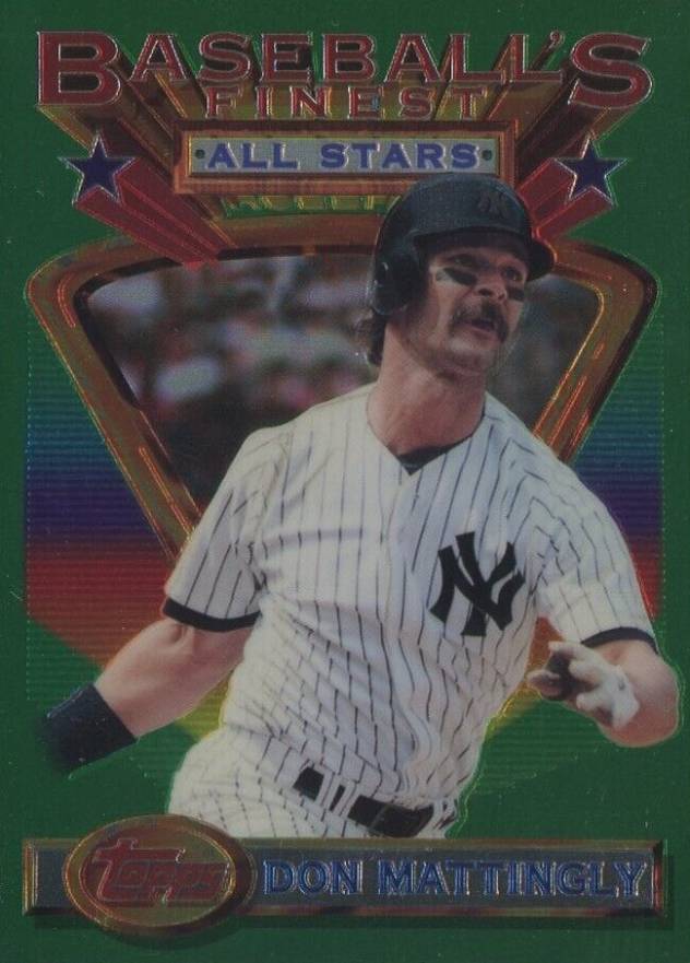 1993 Finest Promos Don Mattingly #98 Baseball Card