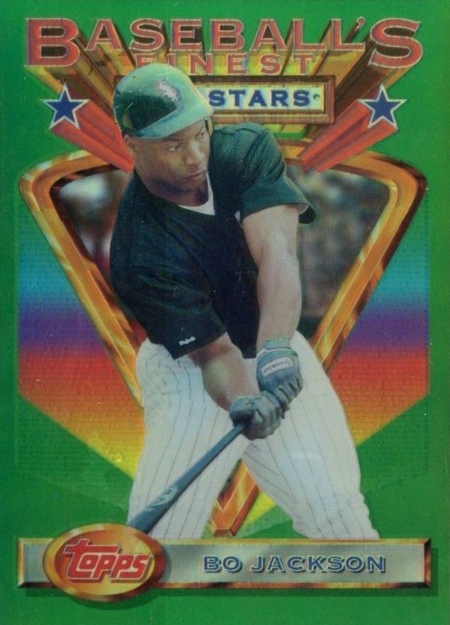 1993 Finest Bo Jackson #91 Baseball Card