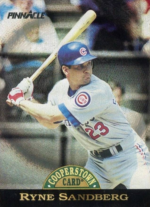 1993 Pinnacle Cooperstown Ryne Sandberg #8 Baseball Card