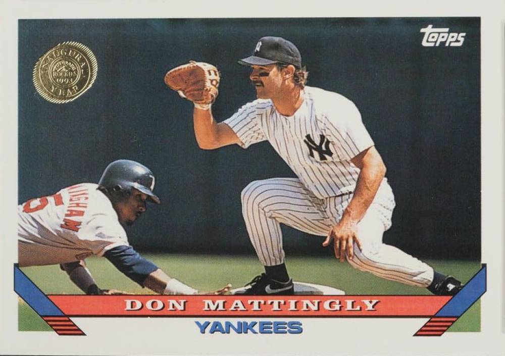 1993 Topps Don Mattingly #32 Baseball Card