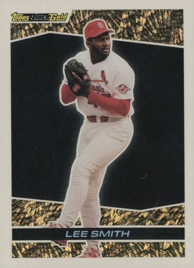 1993 Topps Black Gold Lee Smith #19 Baseball Card