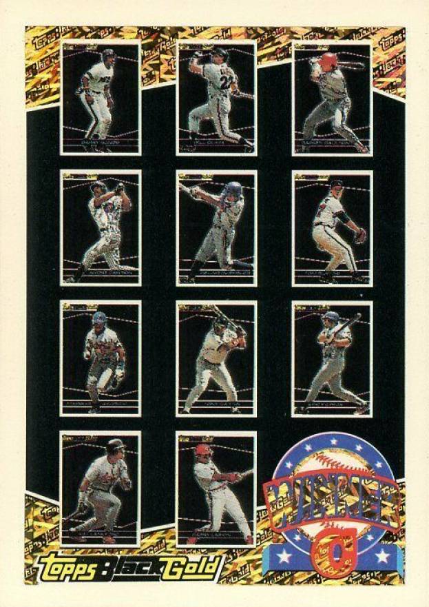 1993 Topps Black Gold Winner C # Baseball Card