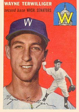 1954 Topps Wayne Terwilliger #73 Baseball Card