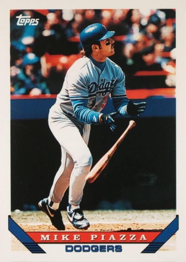 1993 Topps Traded Mike Piazza #24T Baseball Card