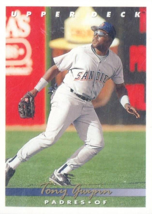 1993 Upper Deck Tony Gwynn #165 Baseball Card