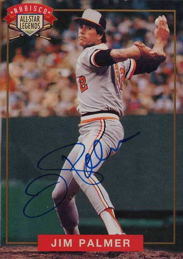 1994 Nabisco All-Star Legends Autographs Jim Palmer # Baseball Card