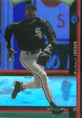 1994 SP Holoview Red Michael Jordan #16 Baseball Card