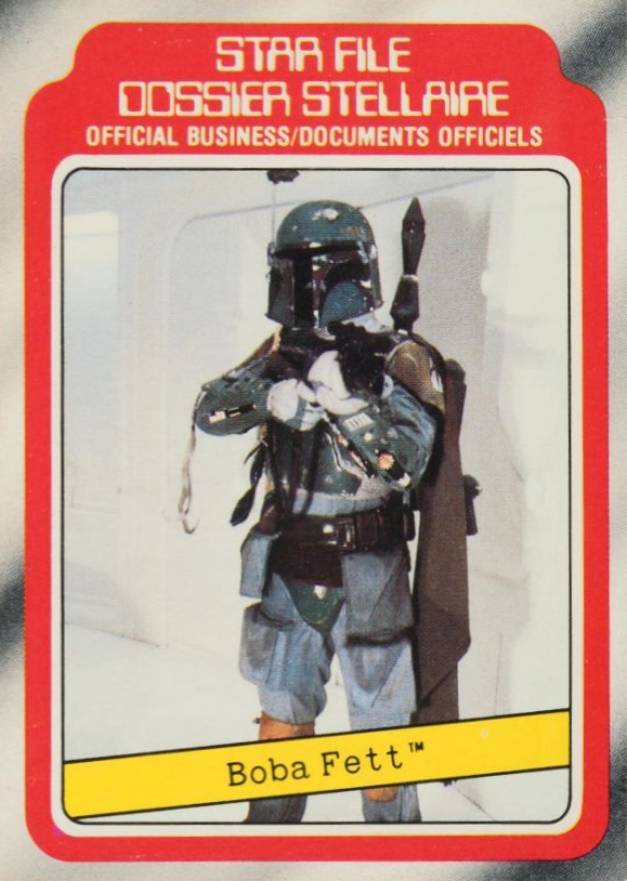 1980 Star Wars OPC Empire Strikes Back Boba Fett #11 Non-Sports Card