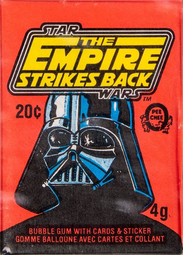 1980 Star Wars OPC Empire Strikes Back Wax Pack #WP Non-Sports Card