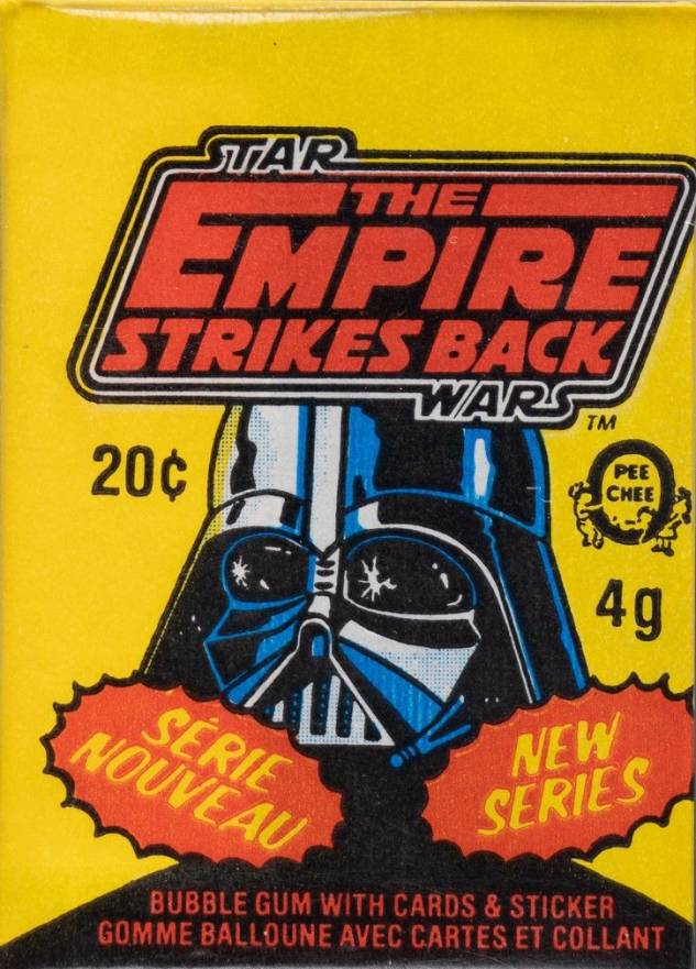 1980 Star Wars OPC Empire Strikes Back Wax Pack #WP Non-Sports Card