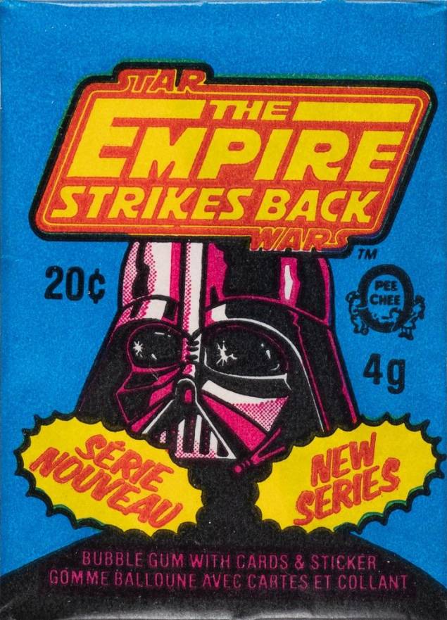 1980 Star Wars OPC Empire Strikes Back Wax Pack #WP Non-Sports Card